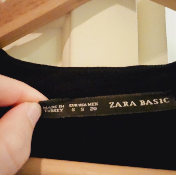 Zara Basic half front button top - Picture 3 of 4